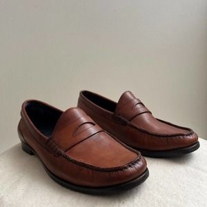 Cole Haan brown leather penny loafers shoes women’s 6 1/2